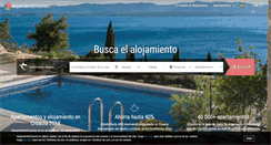 Desktop Screenshot of alojamientocroacia.es